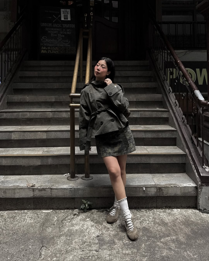 Millie – Cropped Trench Coat for Effortless Autumn Elegance