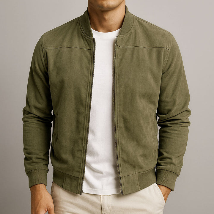 Griffin – Classic Suede Bomber