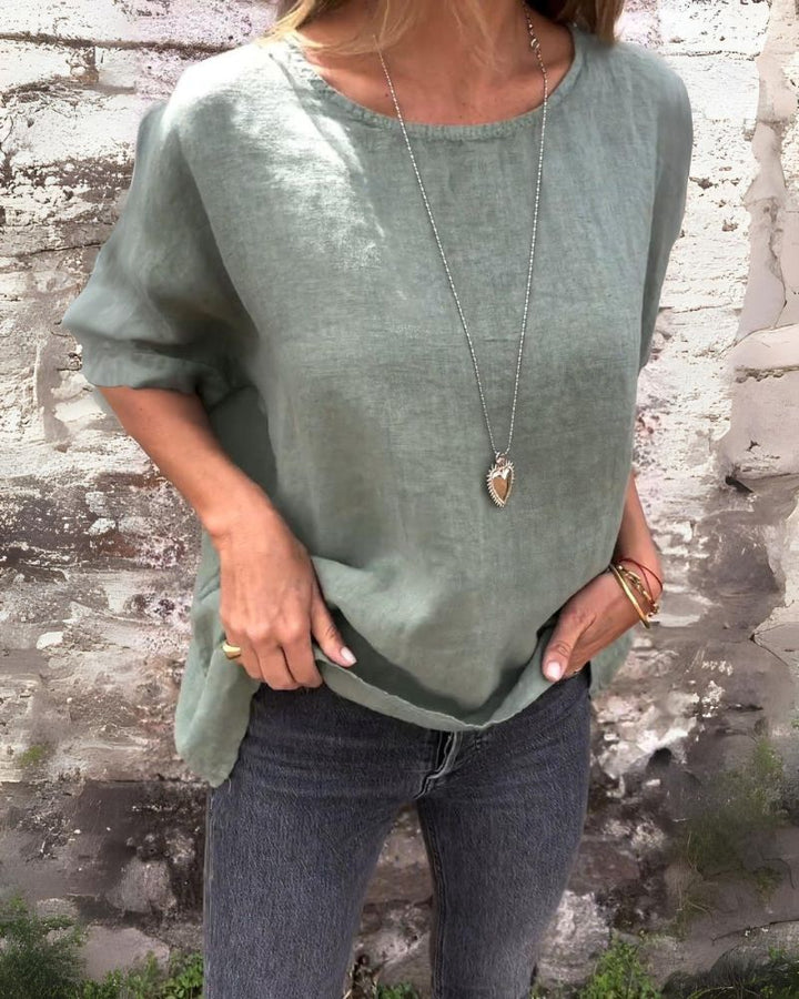 Seren™ | Airy Elegance T-Shirt [+Free Bangle Gift]