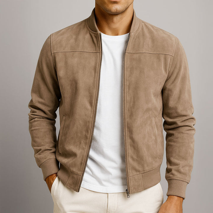 Griffin – Classic Suede Bomber