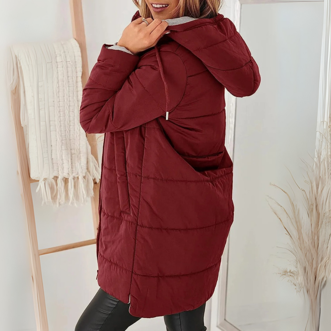 Lavinia – Casual Hooded Puffer Down Jacket