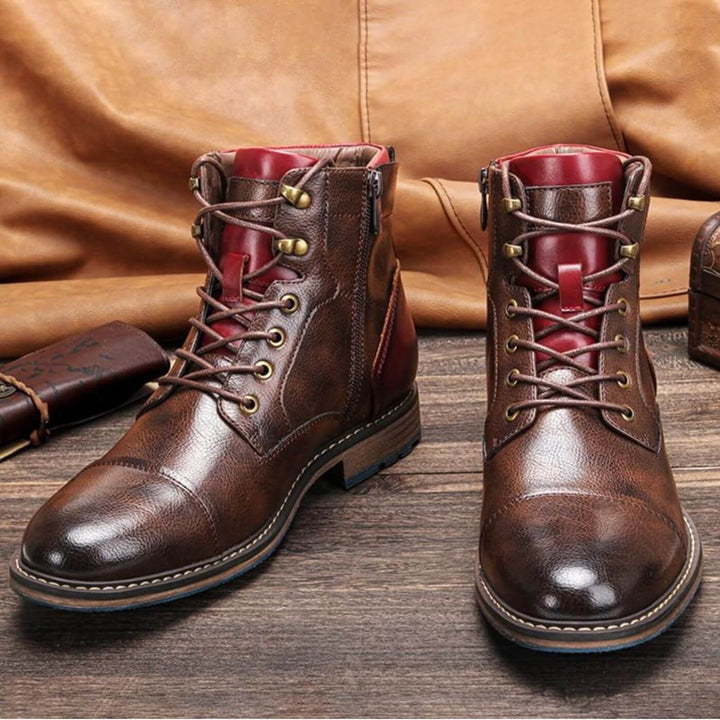 Jacob – Premium Leather Oxford Boots