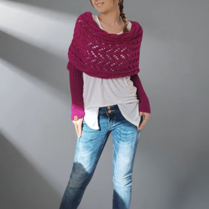 Alice – Lightweight stylish winter shawl