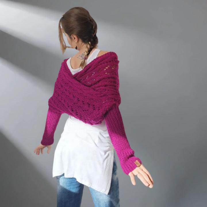 Alice – Lightweight stylish winter shawl