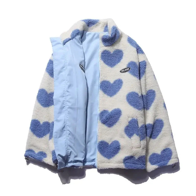 Catherine – Reversible Jacket with Hearts