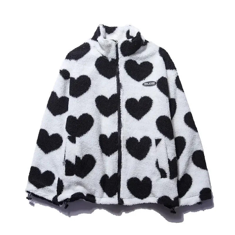 Catherine – Reversible Jacket with Hearts