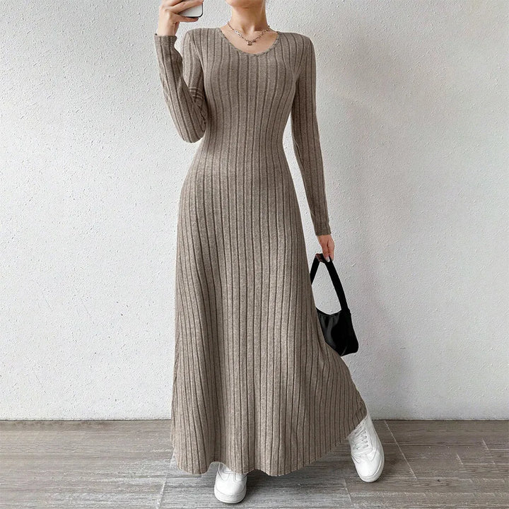 Lucy Rose - Elegant Midi Dress for Women