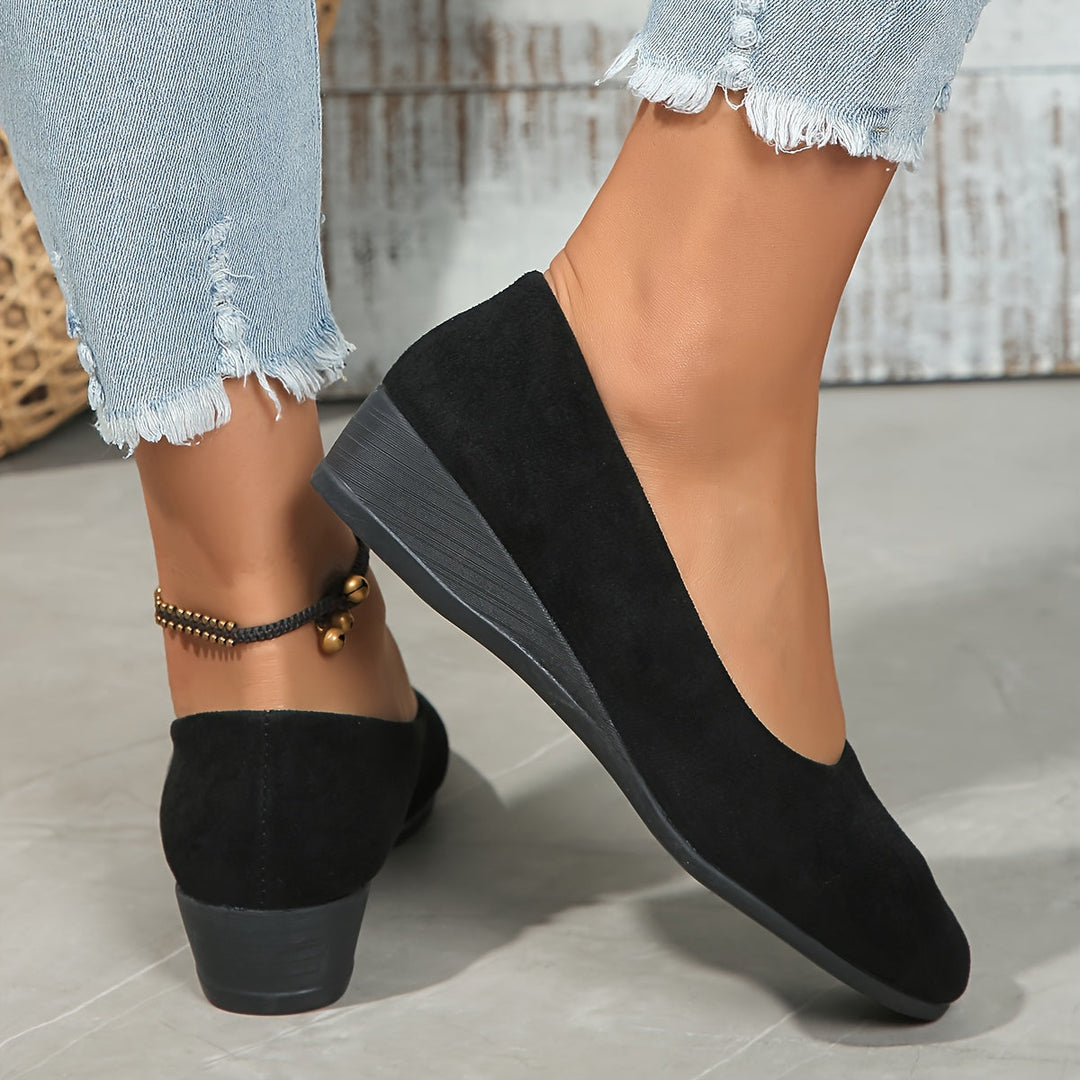 Imelda – Comfortable Wedge-Heel Ballet Flats