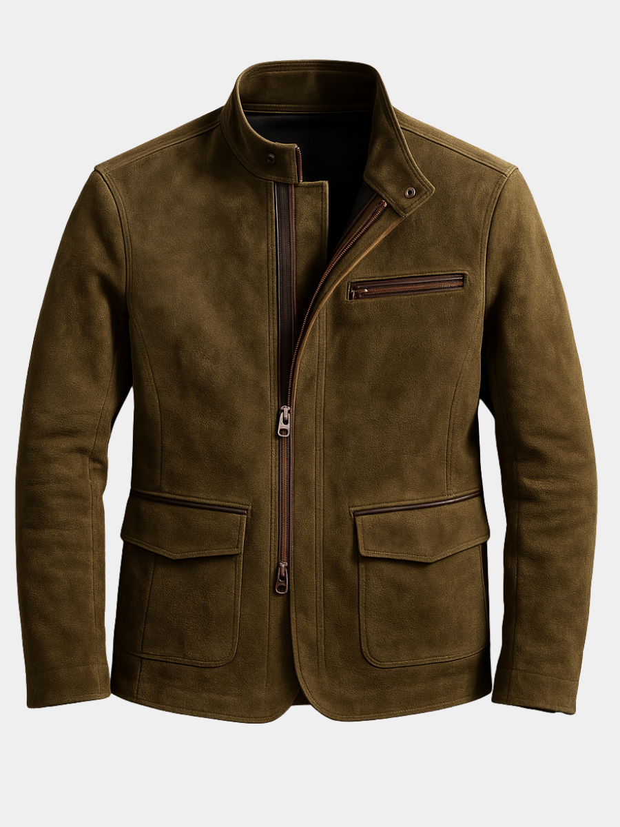 Chester – Suede jacket for refined comfort