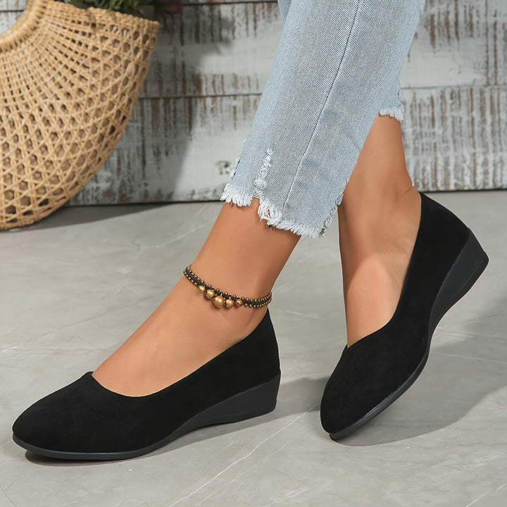 Imelda – Comfortable Wedge-Heel Ballet Flats