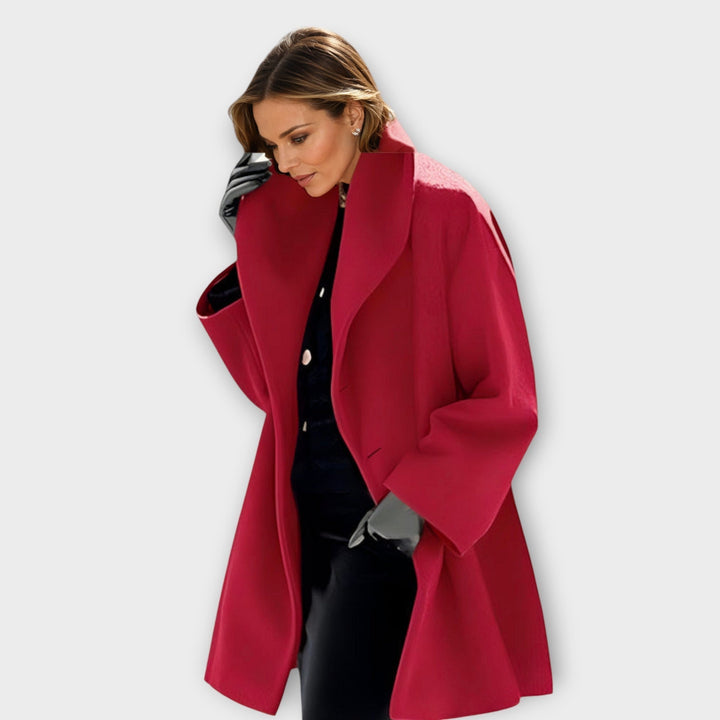 Emelyn™ Windproof wool coat